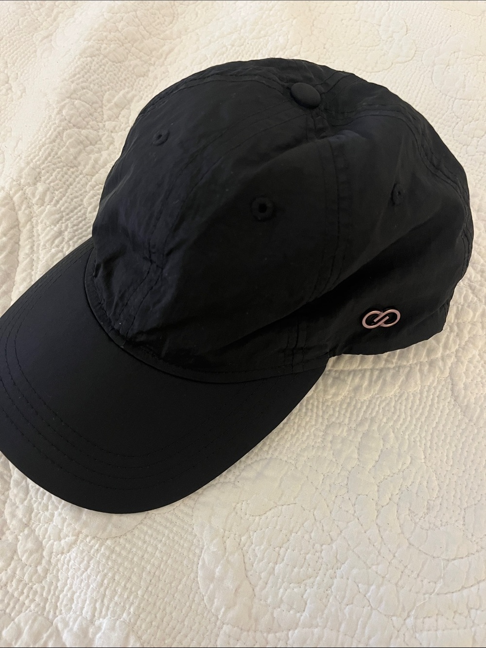 CALIA by Carrie Underwood Black Nylon Performance Baseball Cap Adjustable